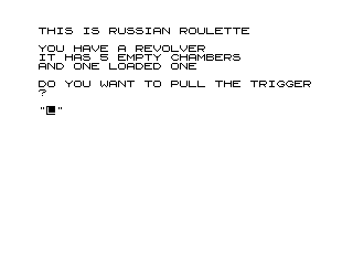 The ZX80 Magic Book Screenshot