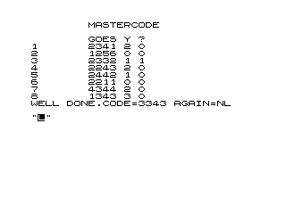 ZX80/1 Screenshot